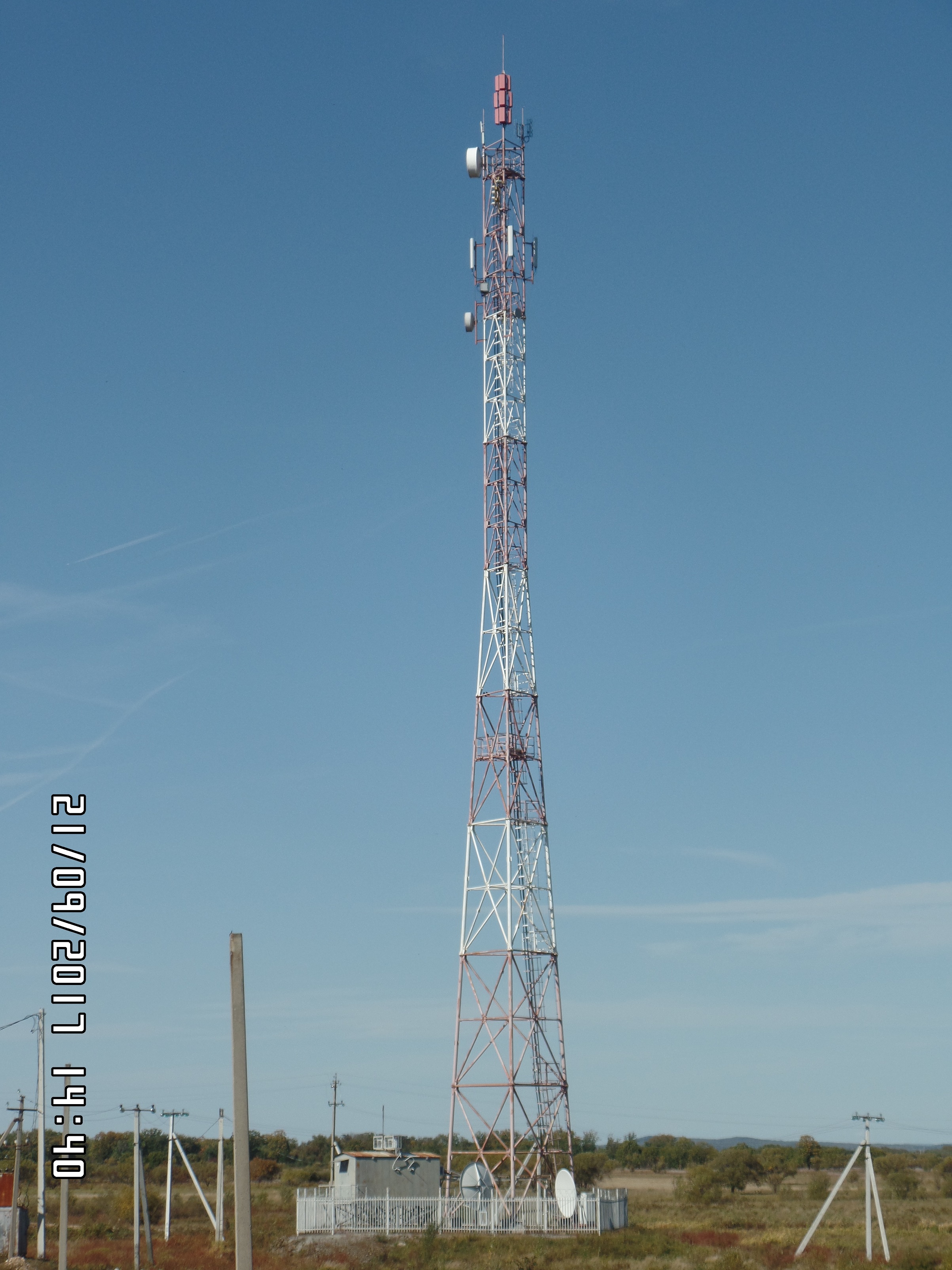 Radio and TV digital broadcasting tower by Russian Television and Radio ...