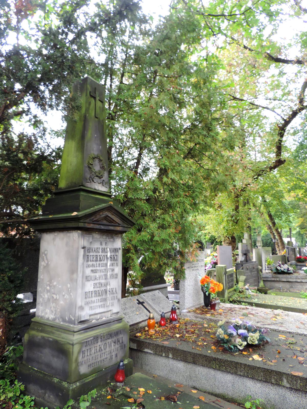 The grave of Bierkowski family - Warsaw