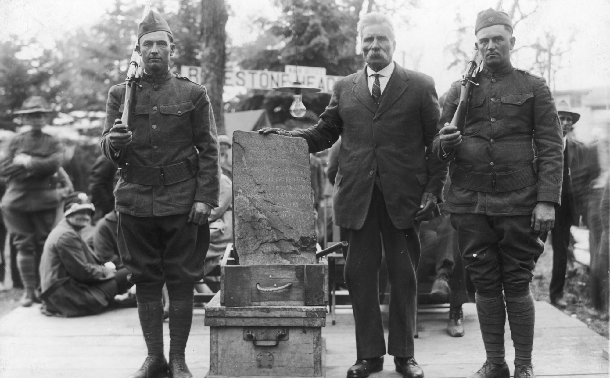 Kensington Runestone Historical Marker - Alexandria, Minnesota