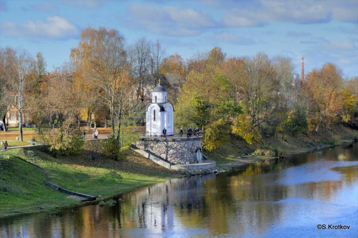 Часовня Ольги в Пскове