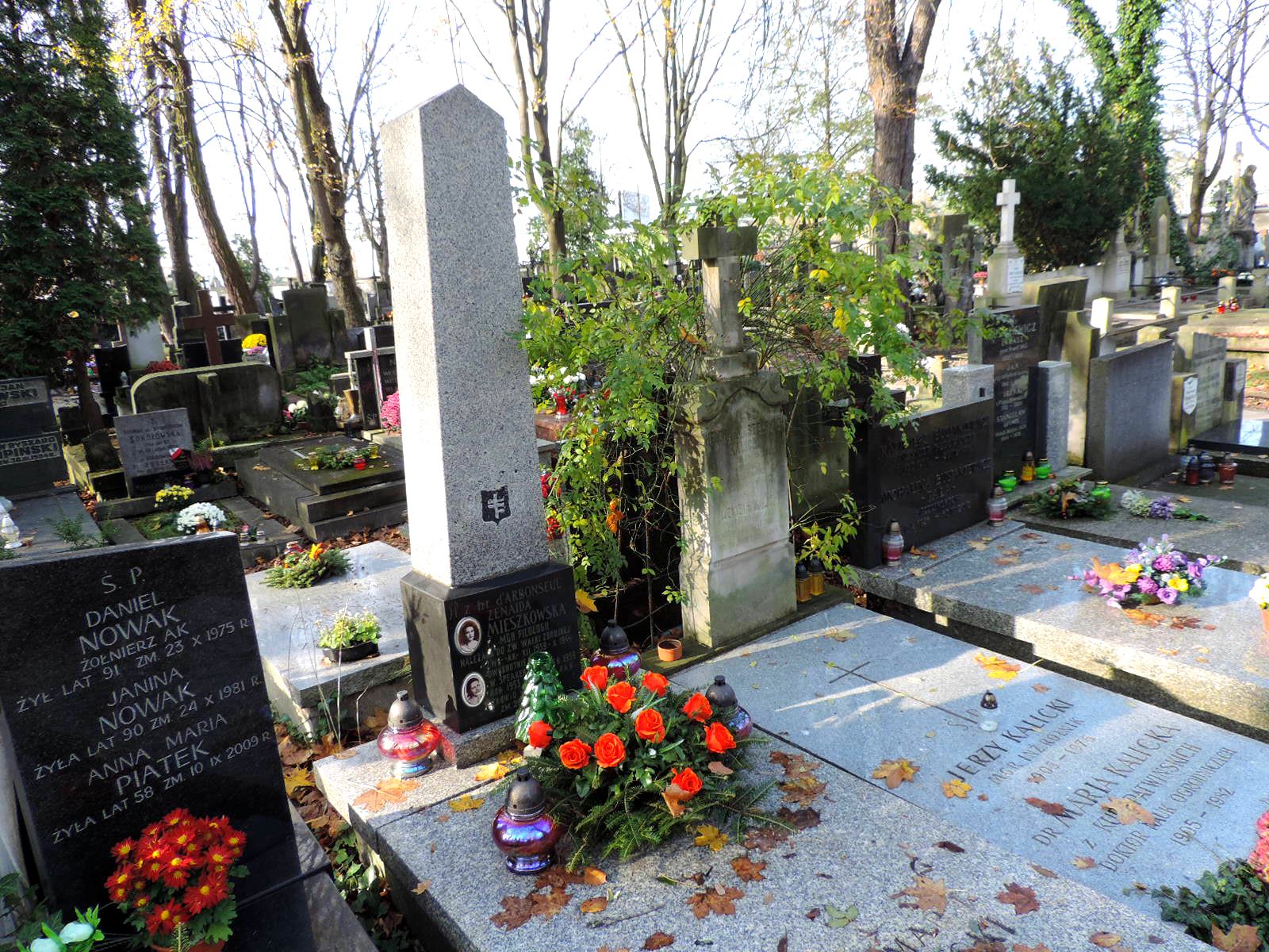 The grave of Waldemar Wiśniewski - Warsaw