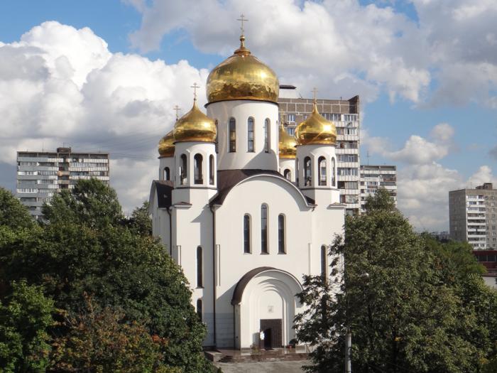 Введенский храм Новогиреево