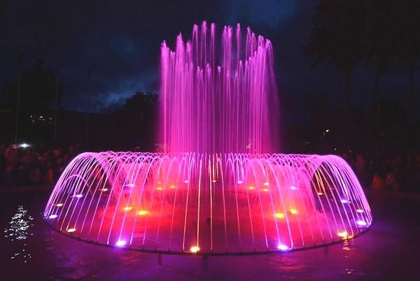 Light and music fountain - Palanga
