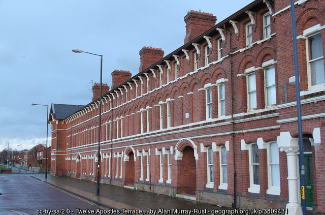 The Twelve Apostles Terrace - Ashton-under-Lyne