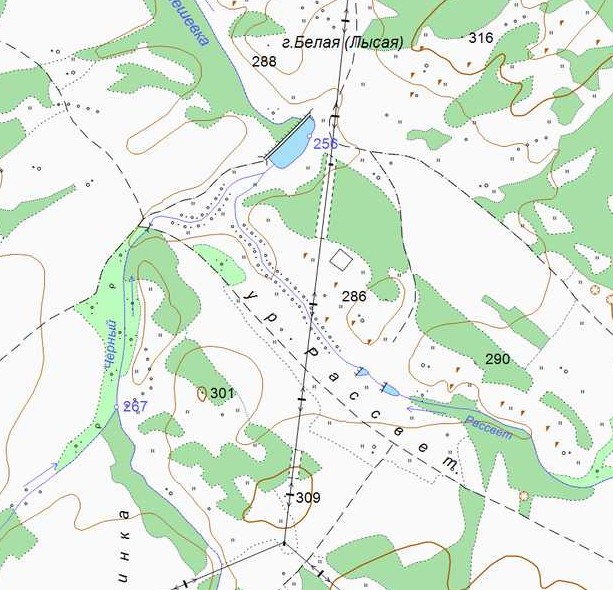 Урочище новосибирской области карта