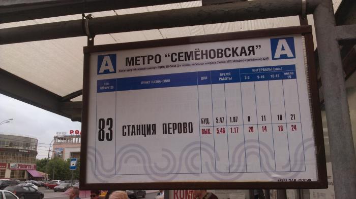 Маршрут 83. Семеновская Перово метро. Автобусная остановка метро Семеновская. Остановка метро Партизанская. Метро Партизанская остановка общественного транспорта.