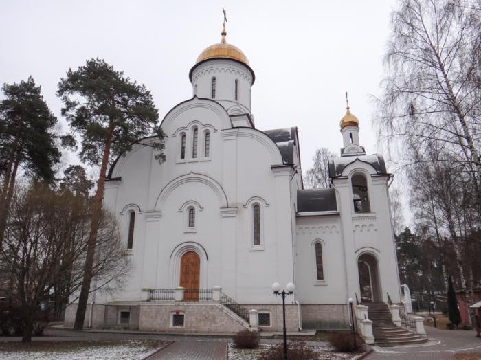 Церковь Быково Раменский район