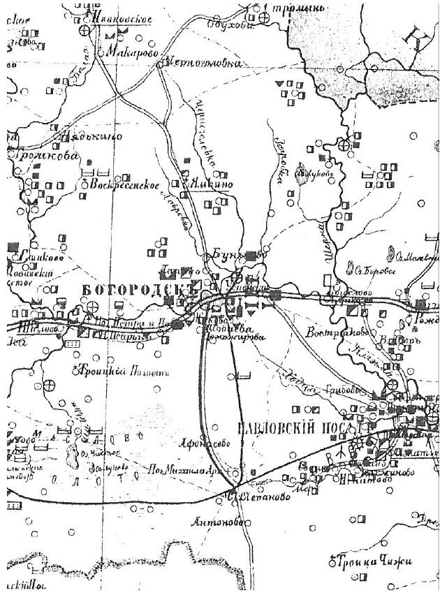 Карта г старые дороги