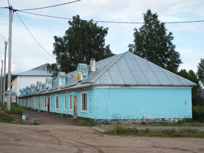 Торговый ряд магазинов - Кичменгский Городок