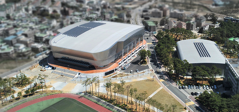Kwandong Hockey Centre / Catholic Kwandong University Gymnasium Gangneung