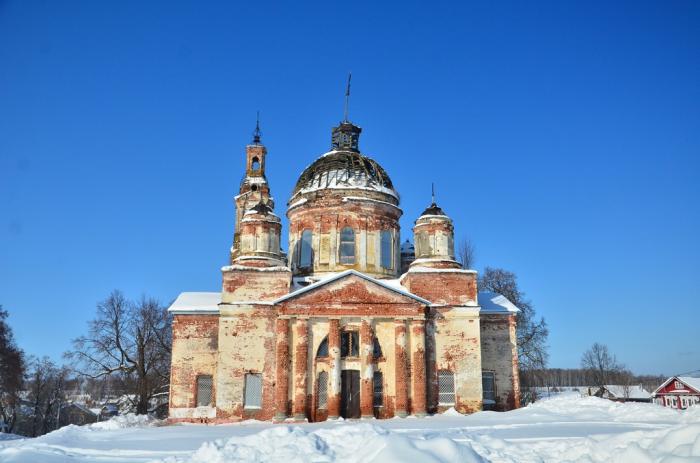 Церковь деревня Танеевка