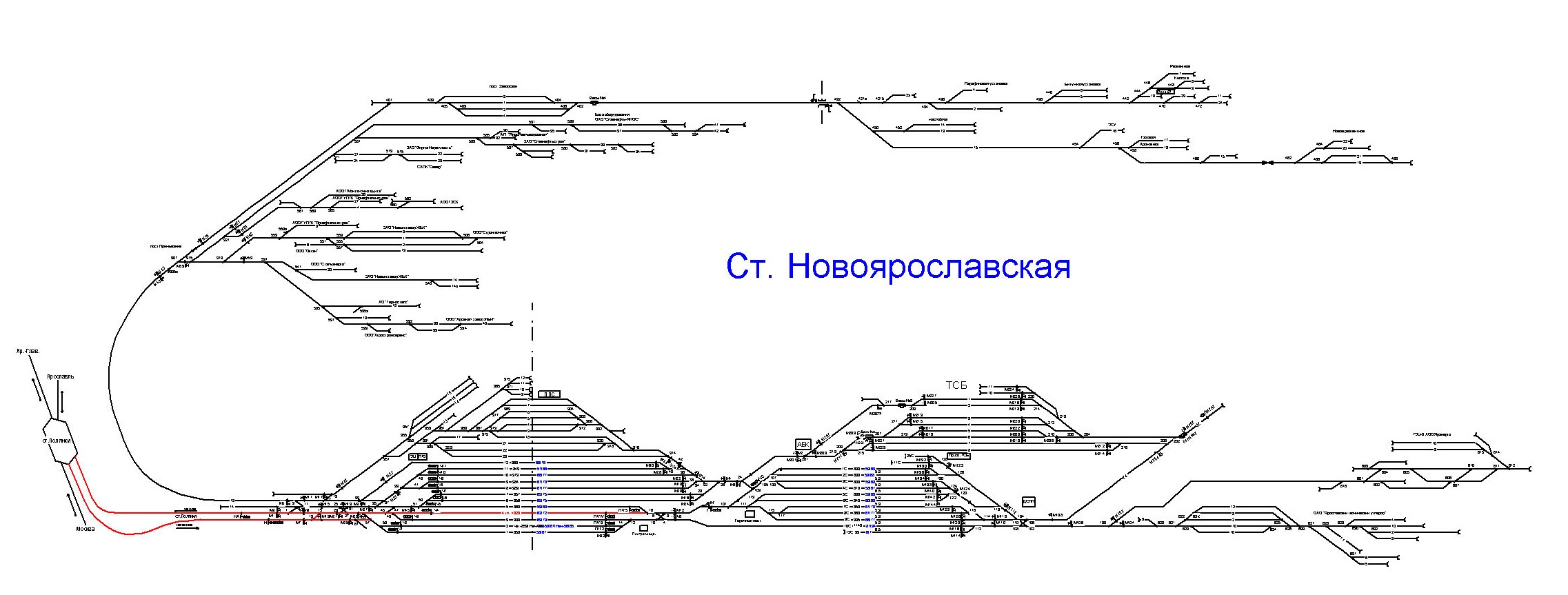 Ростов ярославский схема станции