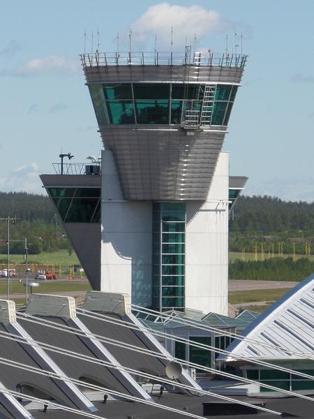 Air-traffic controll tower, Helsinki-Vantaa airport - Vantaa (City)