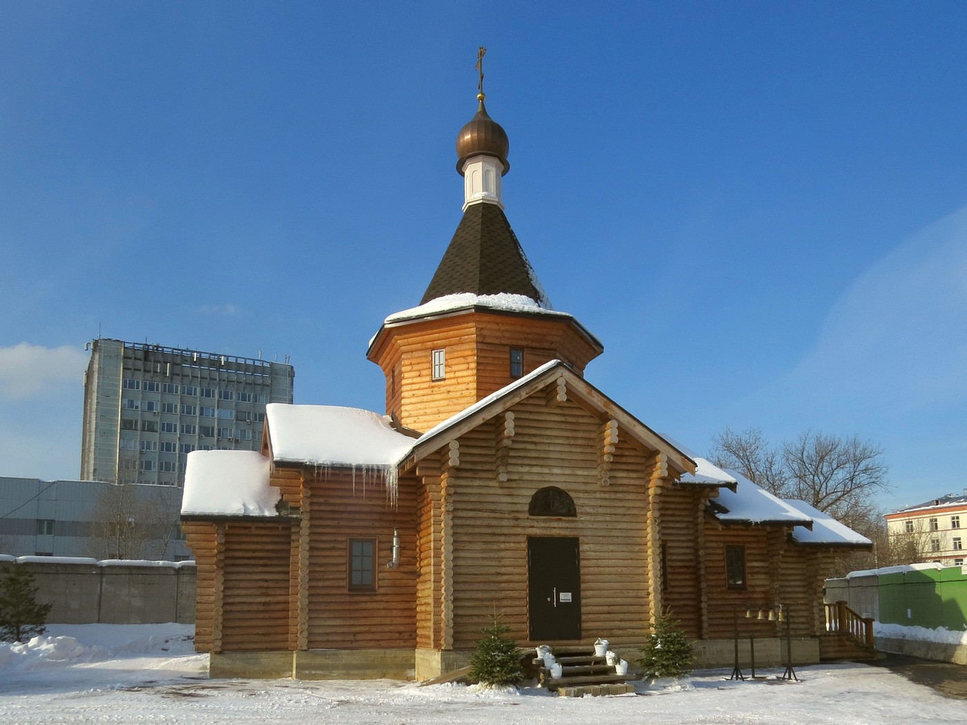 Храм алексия садовники