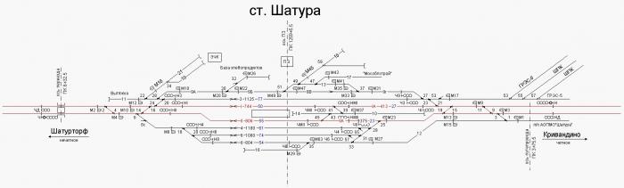 Москва шатура схема