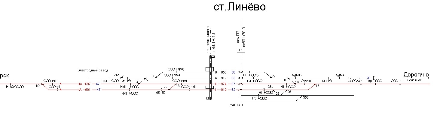 Карта р п линево