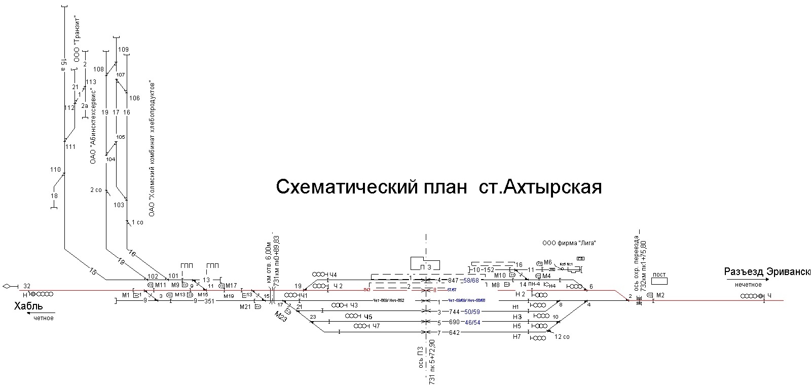 Карта пгт ахтырский с улицами и номерами домов