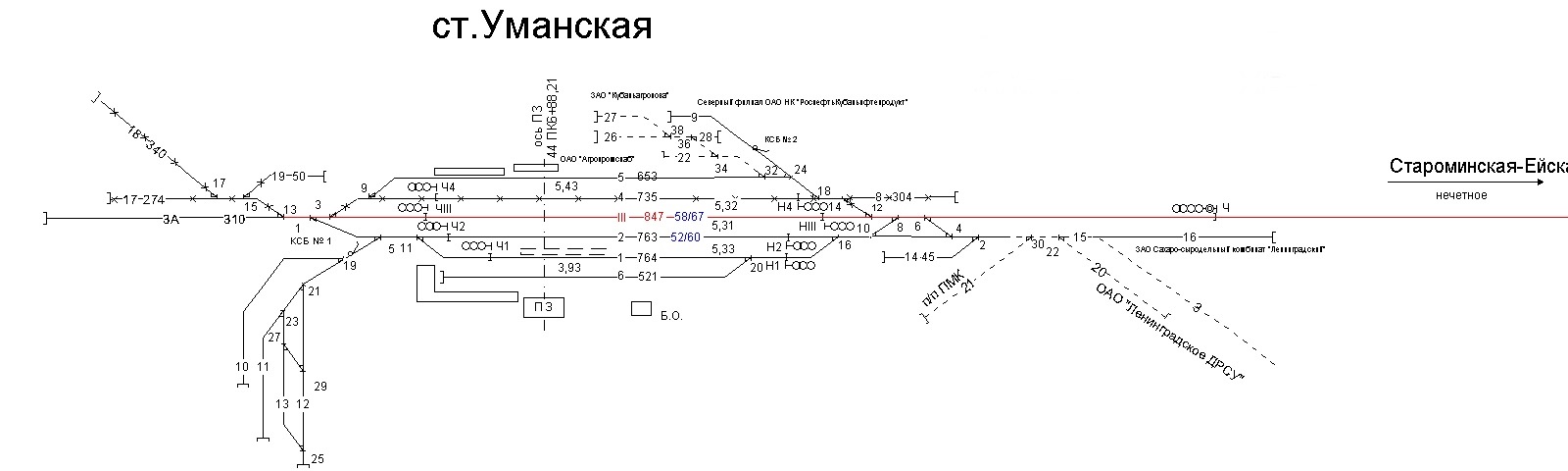 Карта староминская ст