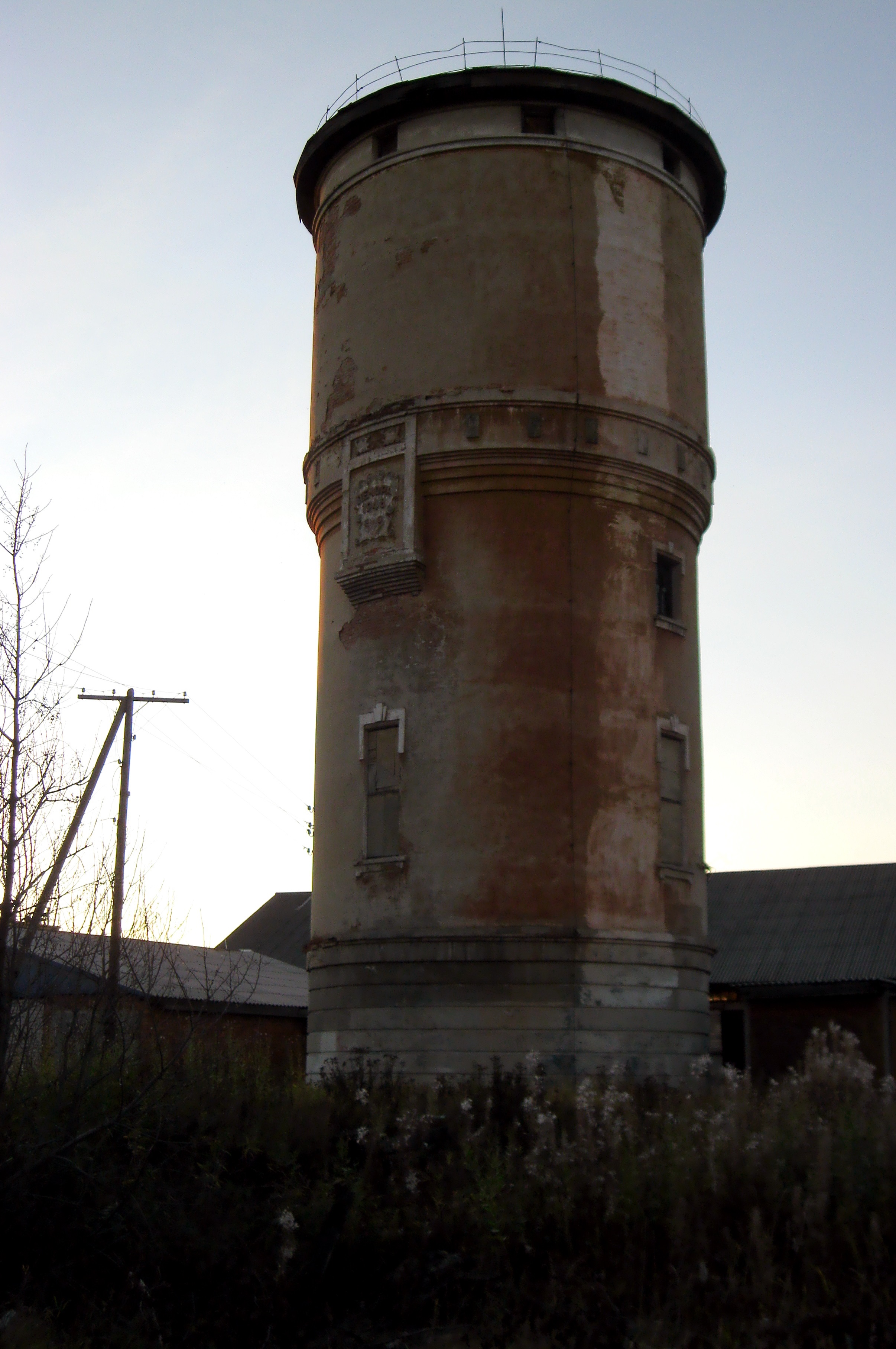 водонапорная башня город инта