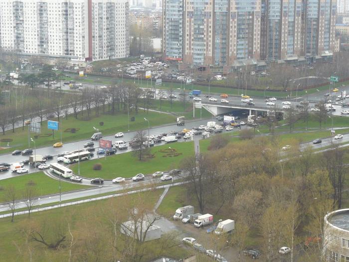 Рублевское шоссе магистраль