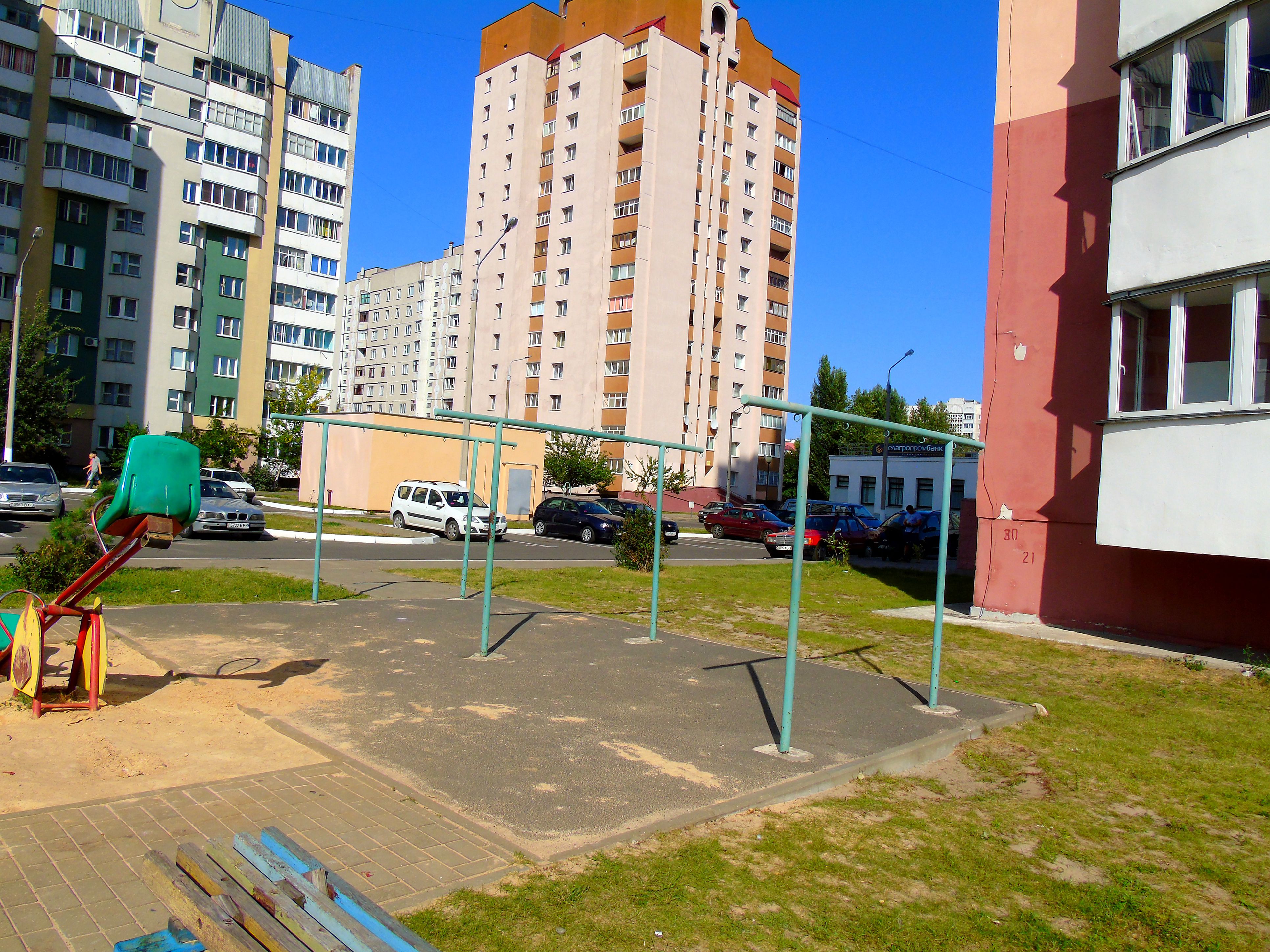 площадка сушки белья