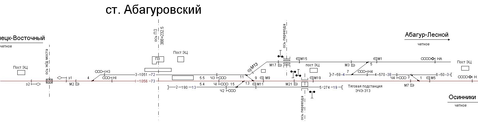 Карта лесной абагур лесной