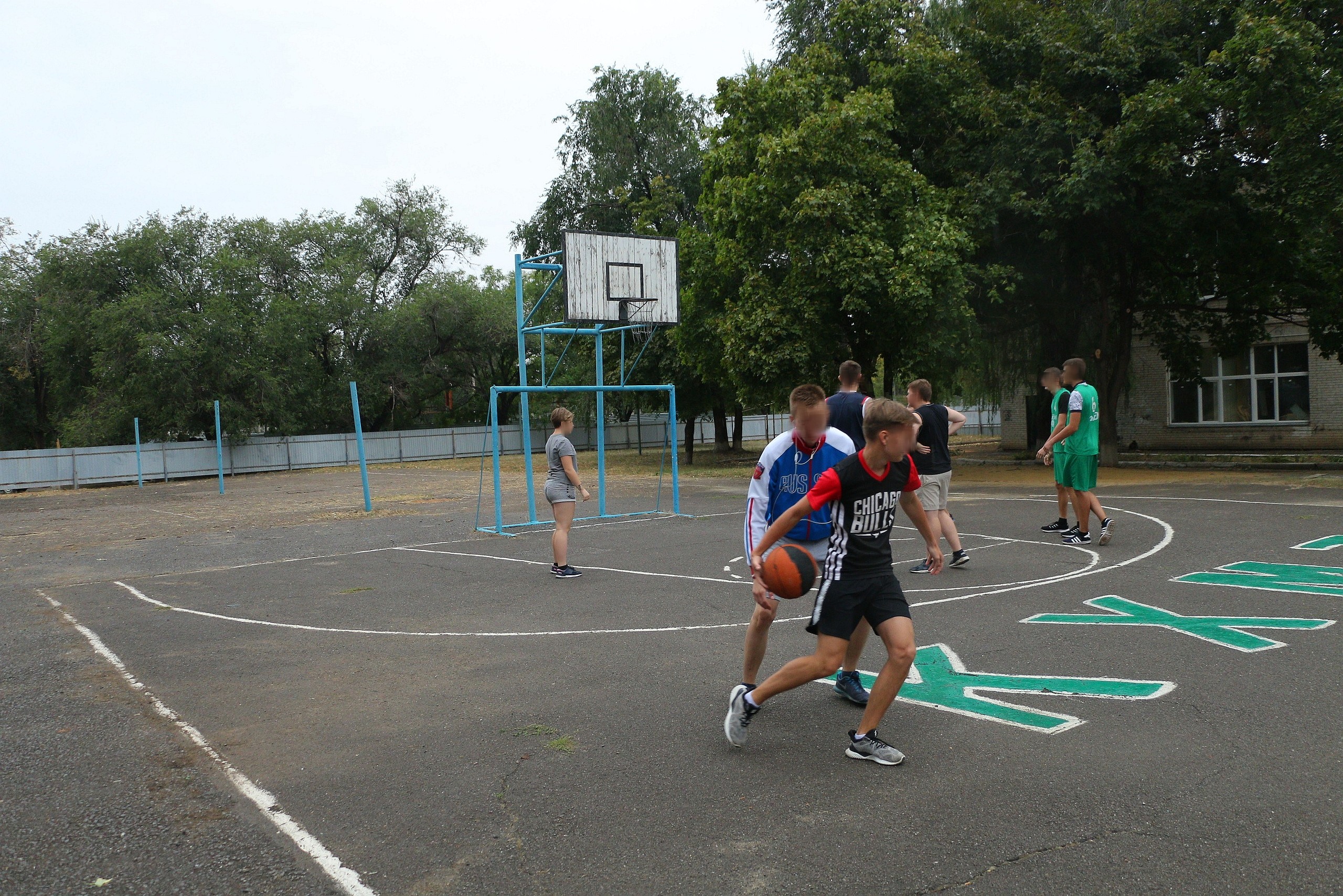 Basketball court of Kamensk Chemical and Mechanical College - Kamensk ...