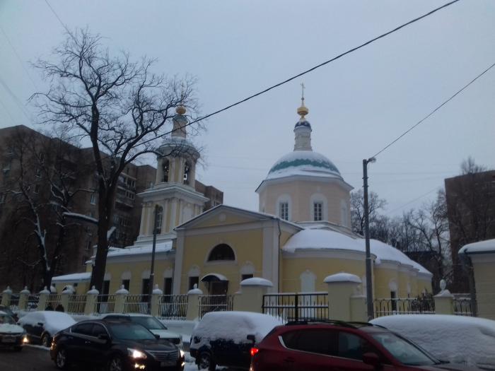 Храм Тихвинской иконы Божией матери Москва