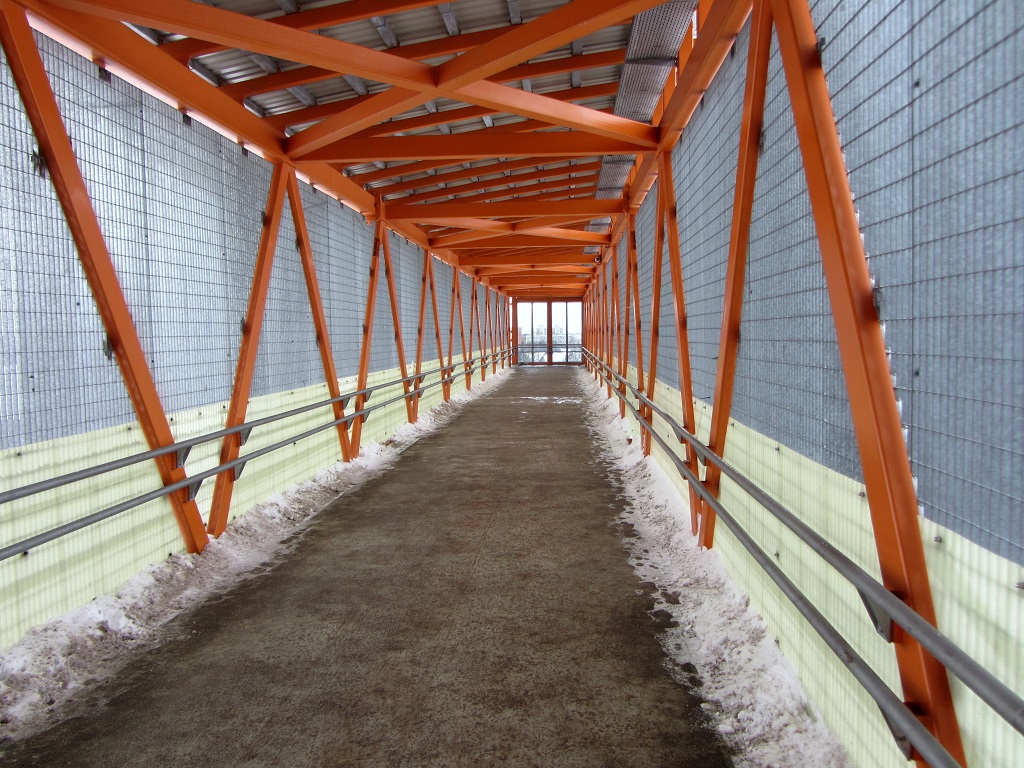 Pedestrian bridge - Mažeikiai