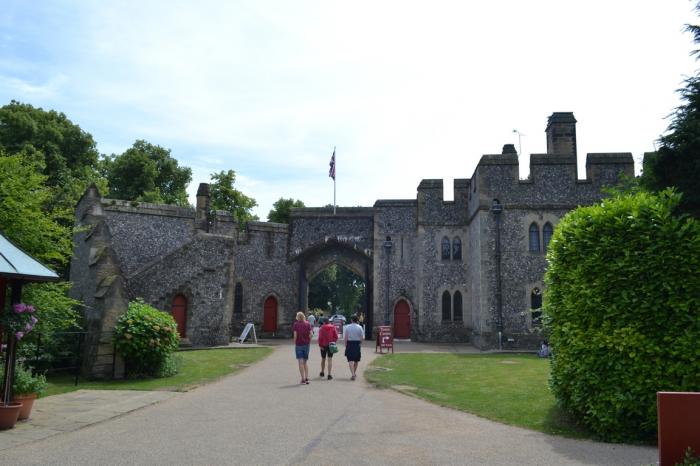 Arundel Castle entrance - Arundel