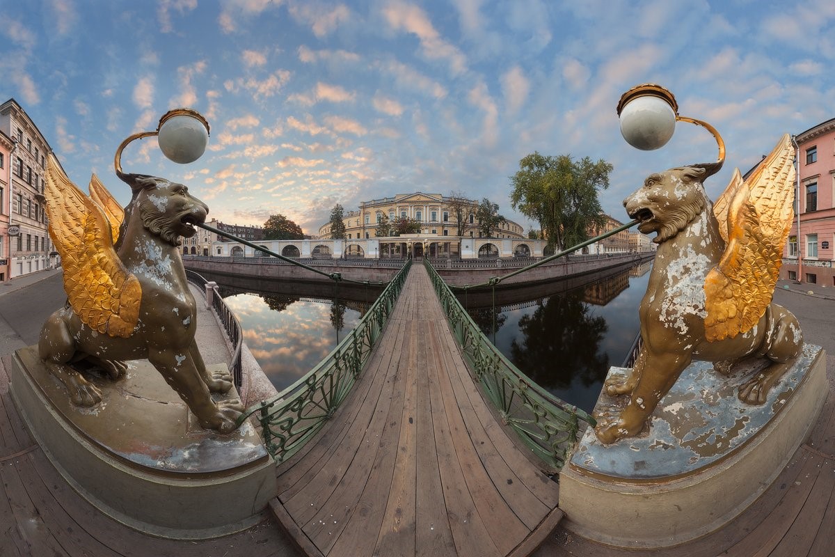 фото грифонов в санкт петербурге