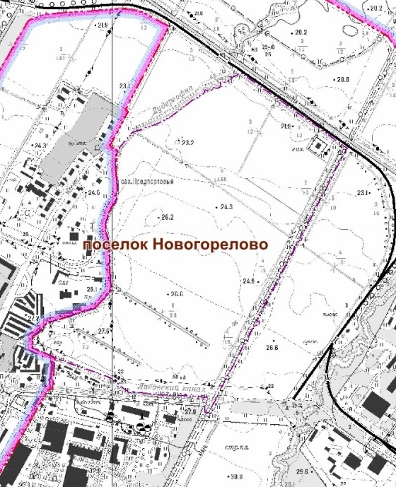 Карта новогорелово спб