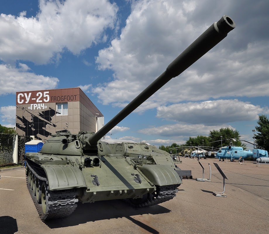 Soviet main battle tank T-55 - Moscow