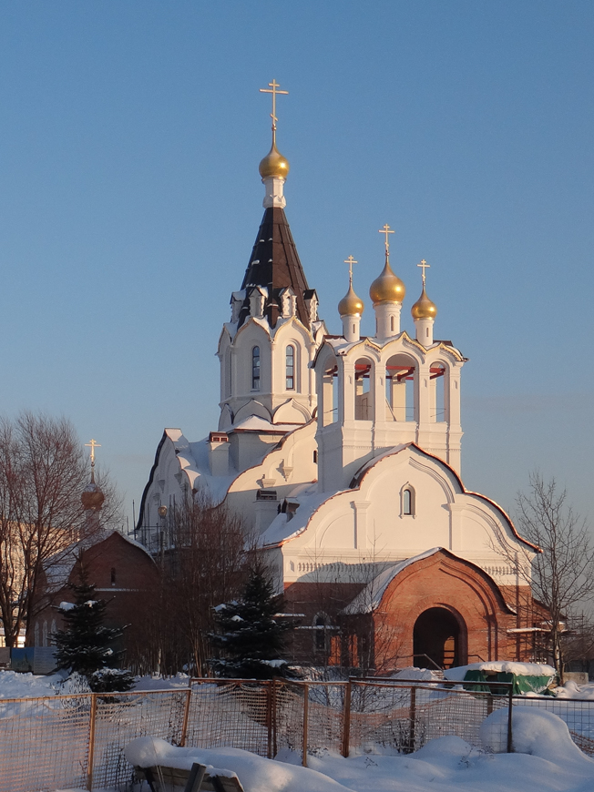 Храм константина и елены в митино фото