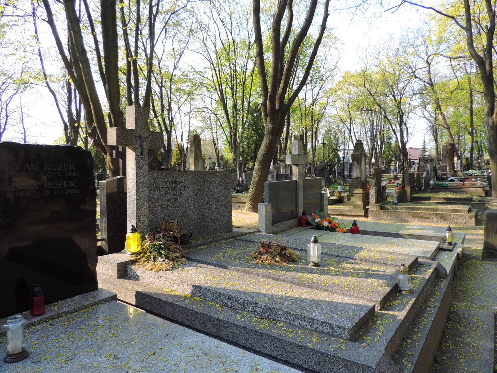 The grave of Zbigniew Koczanowicz - Warsaw