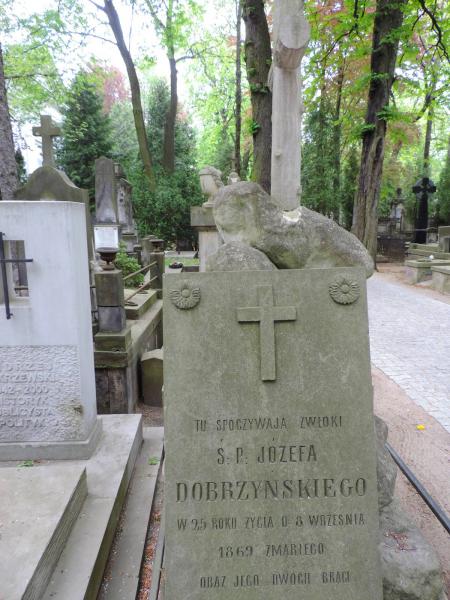 The grave of Ignacy Feliks Dobrzyński - Warsaw