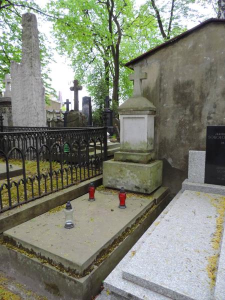 The tomb of Henryk Machalica - Warsaw