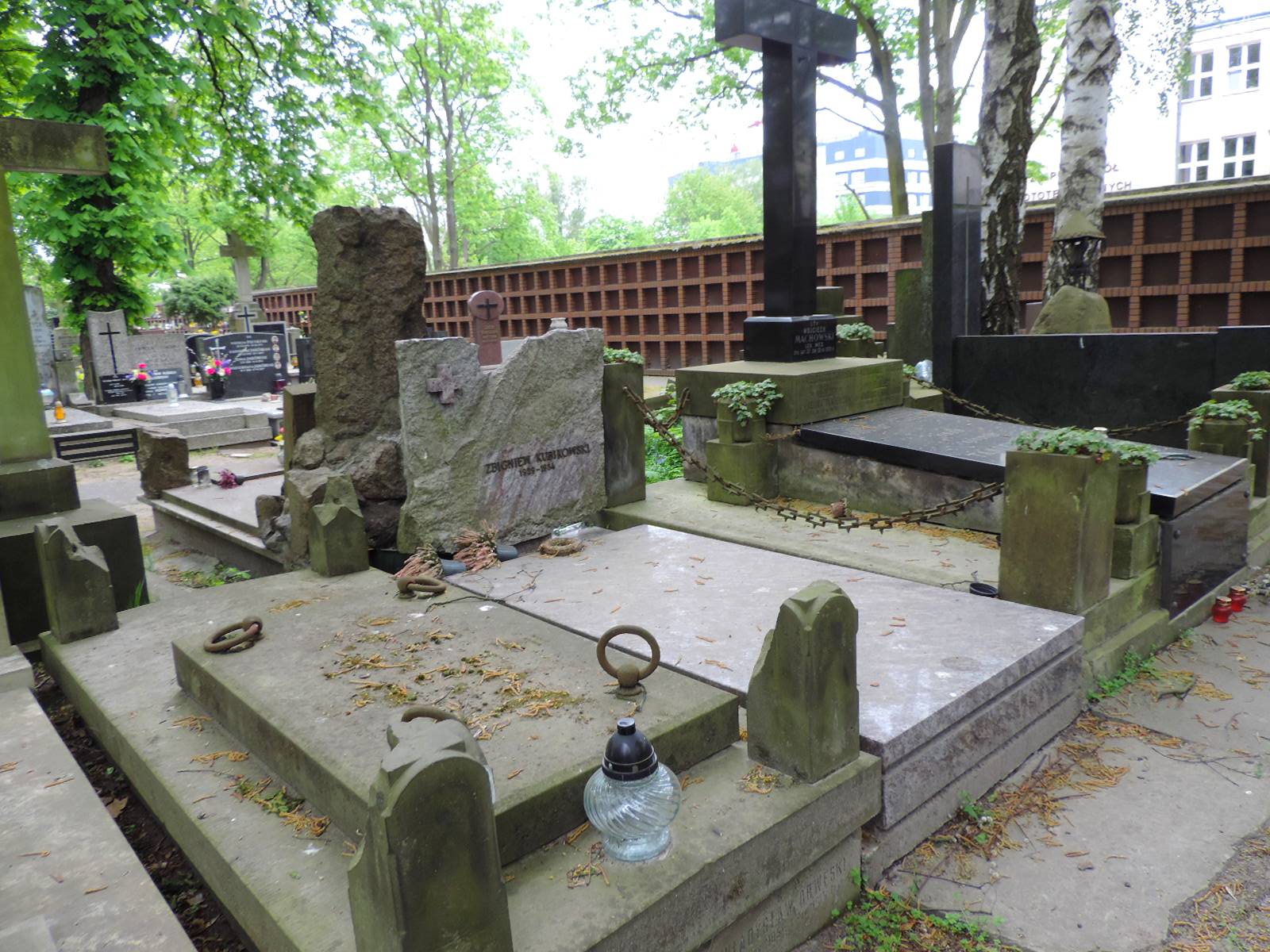 The grave of Zbigniew Kubikowski - Warsaw