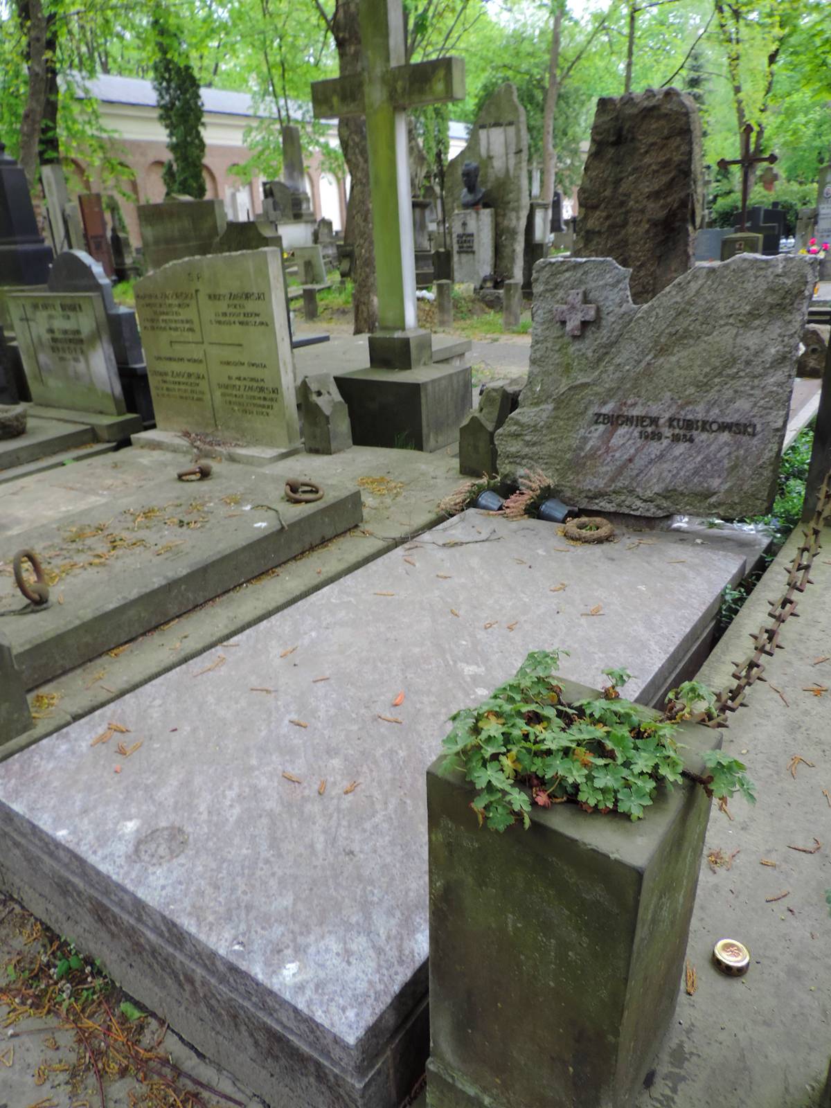 The grave of Zbigniew Kubikowski - Warsaw