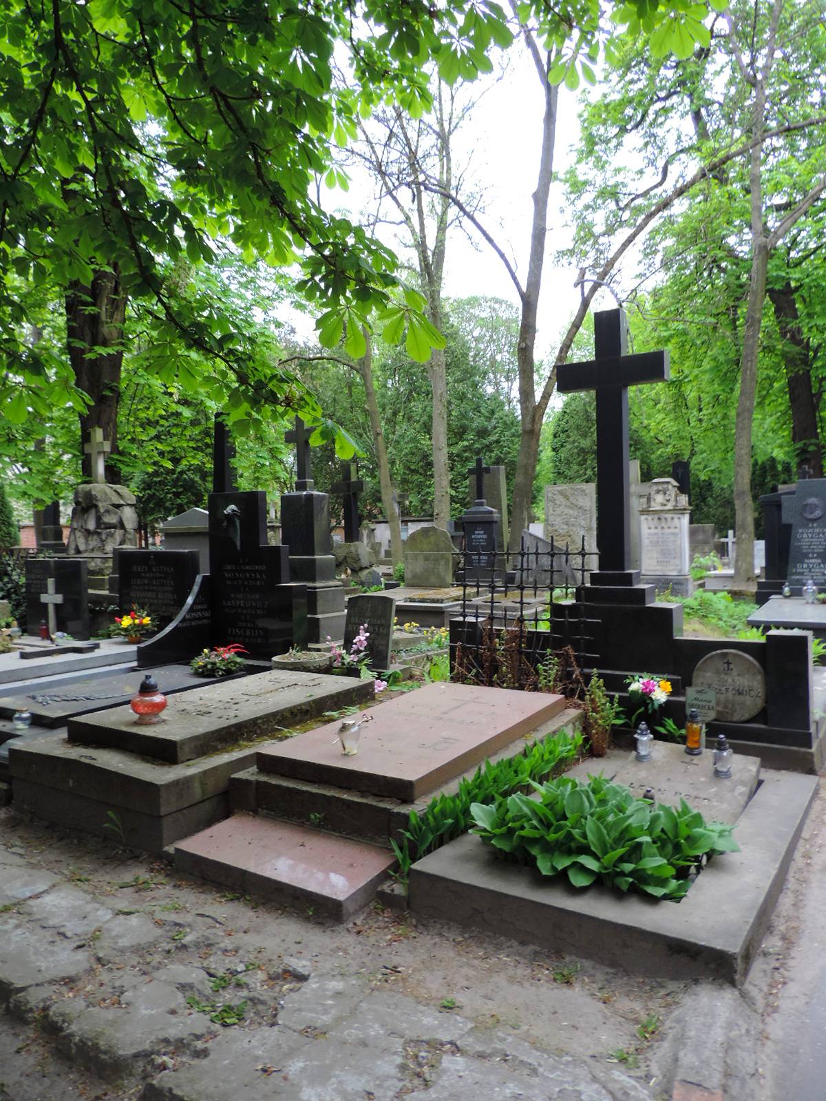 The grave of Jerzy Braun - Warsaw