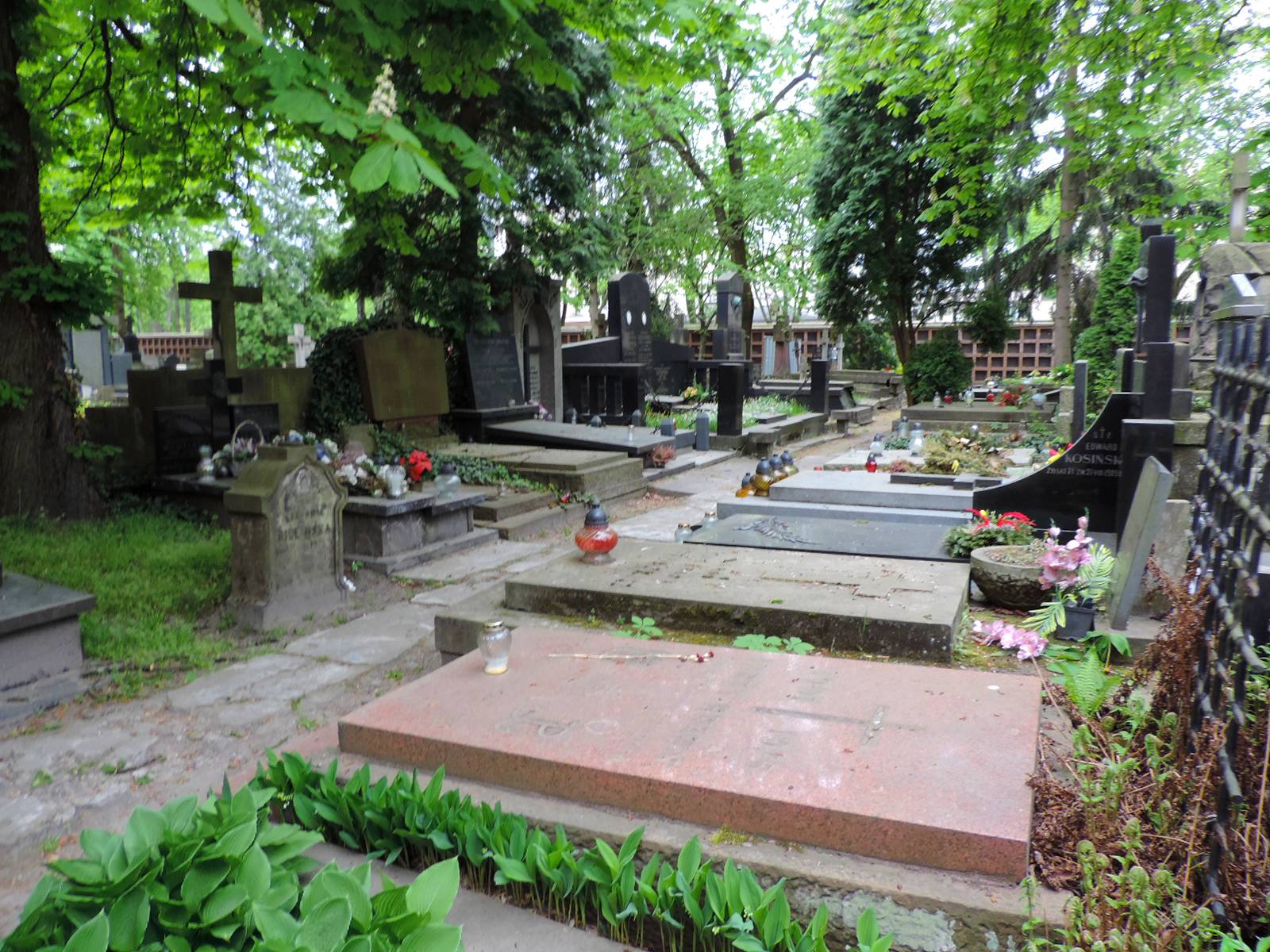 The grave of Jerzy Braun - Warsaw