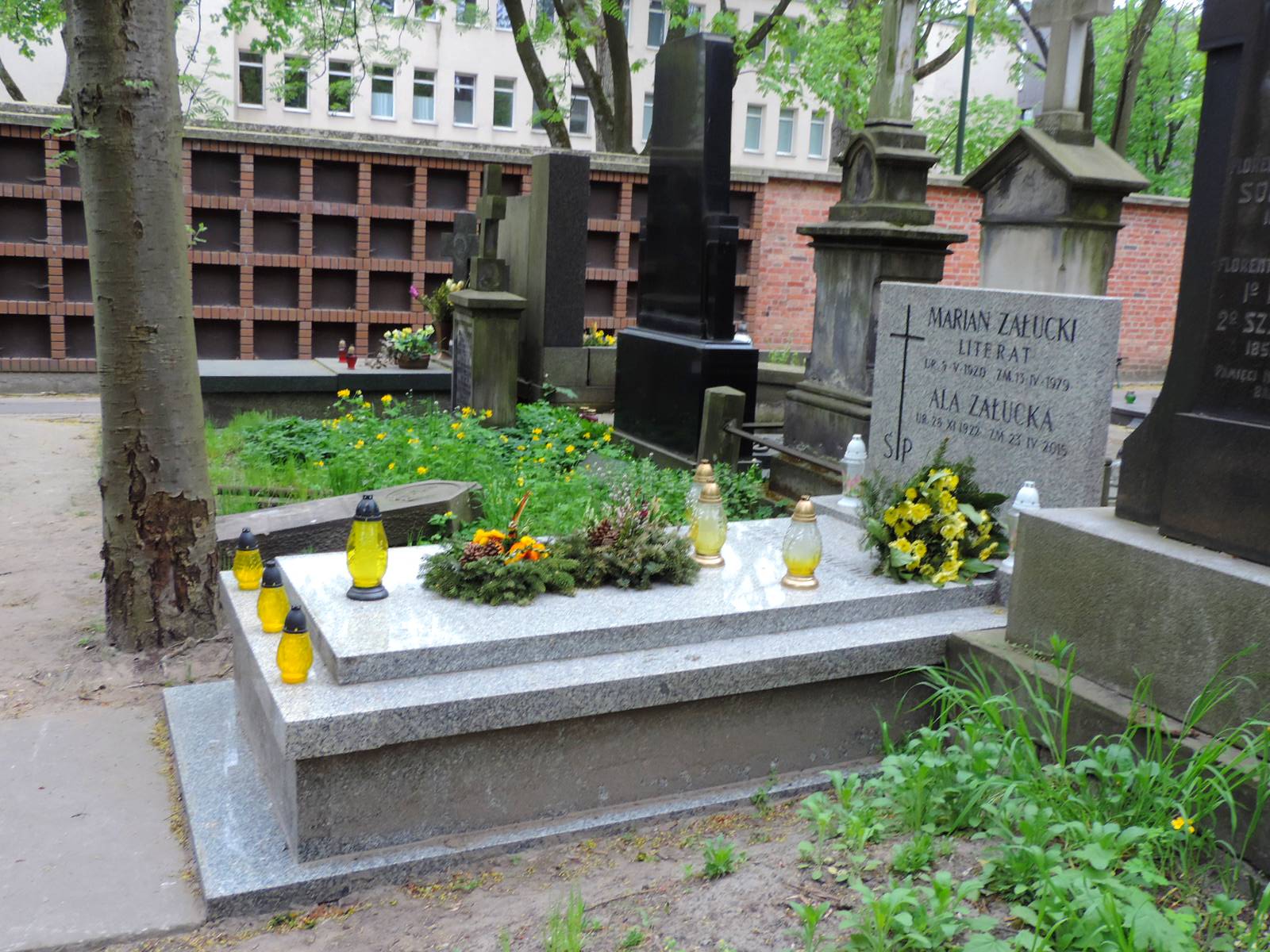 The grave of Marian Załucki - Warsaw