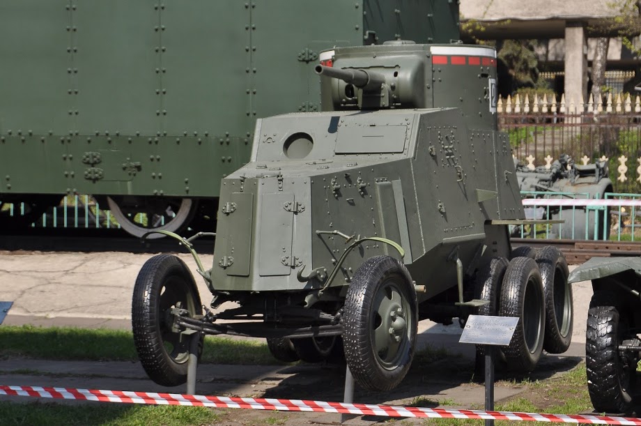 Soviet heavy armored car BA-6 - Moscow