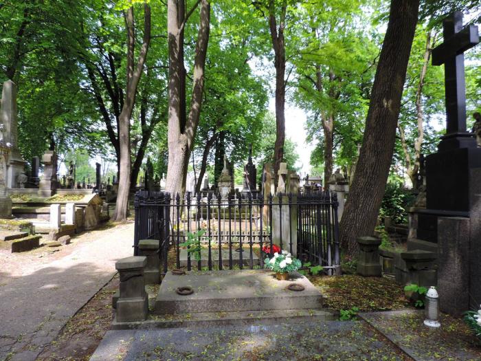 The grave of Jan Jacoby - Warsaw