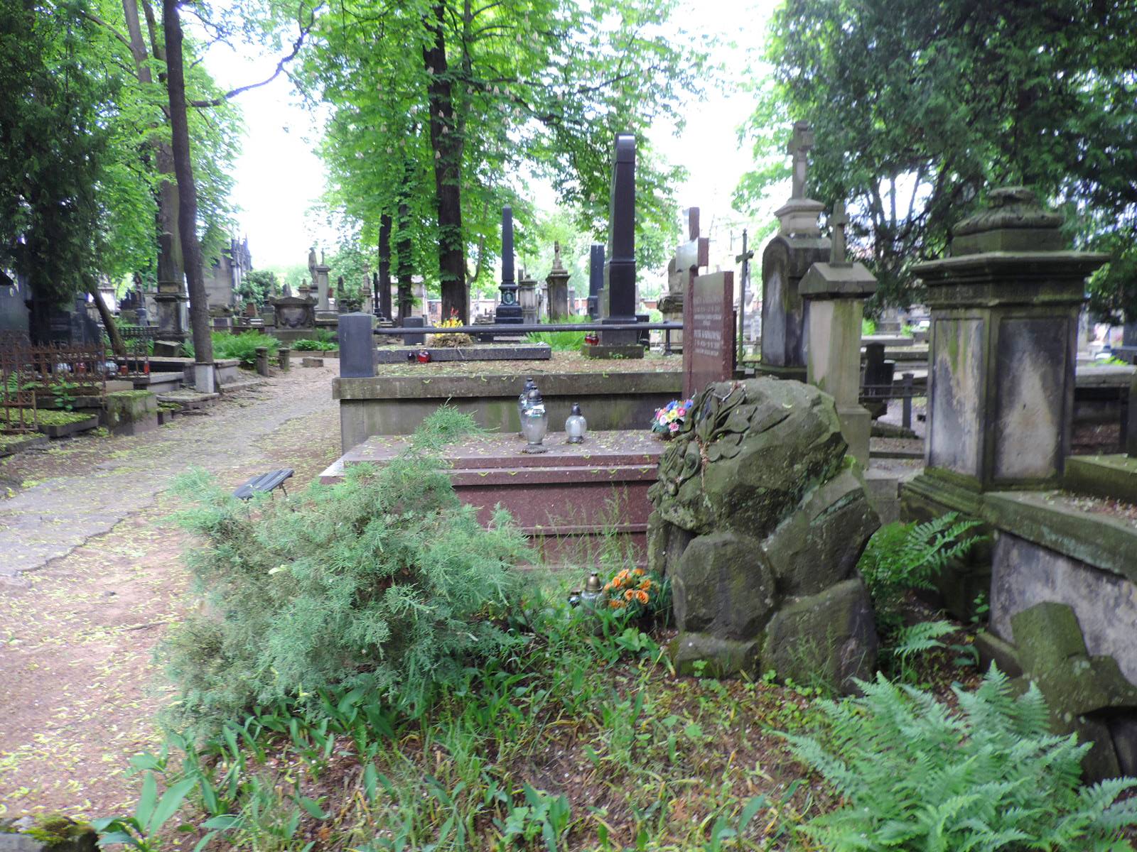 The grave of Jan Tomasz Seweryn Jasiński - Warsaw