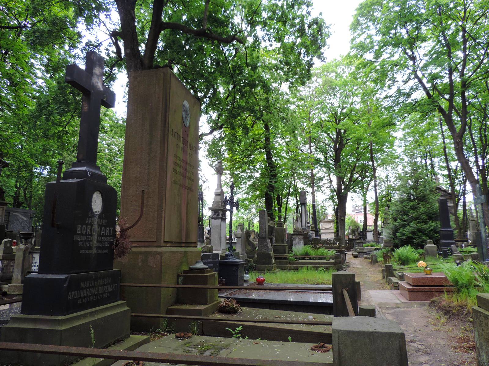 The grave of Antoni Osuchowski - Warsaw