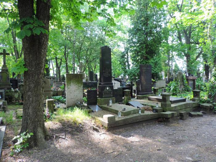 The grave of Antoni Bogusz - Warsaw