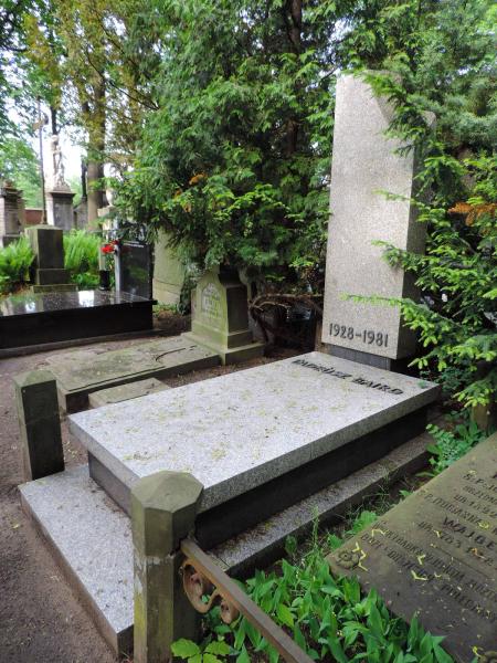 The grave of Tadeusz Baird - Warsaw