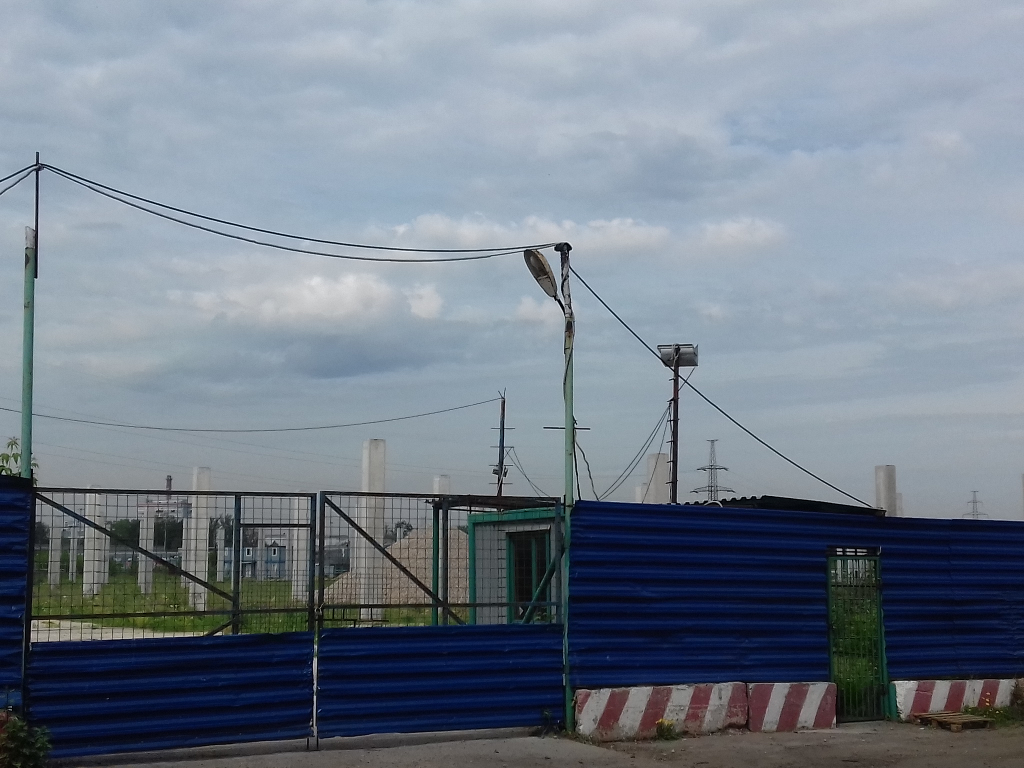 Заброшенная строительная площадка - Мытищи