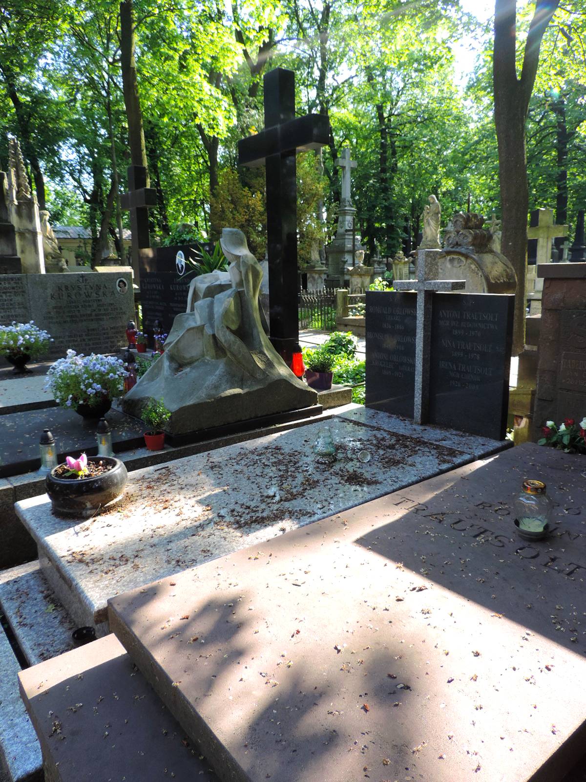 The grave of Antoni Orłowski - Warsaw